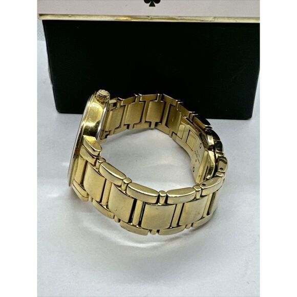 Kate Spade New York 0007 Women\'s Gold Stainless Steel Analog Dial Watch JNA109 main image 9